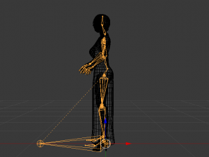 Woman in a Dress 02 Modelo 3D