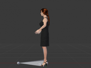 Woman in a Dress 04 3Dモデル