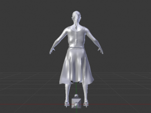Woman in a Dress 06 Modèle 3D