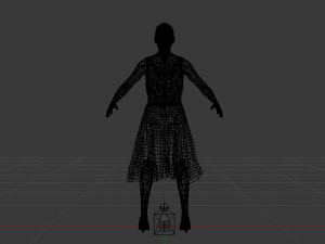 Woman in a Dress 06 Modèle 3D
