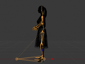 Woman in a Dress 06 Modèle 3D