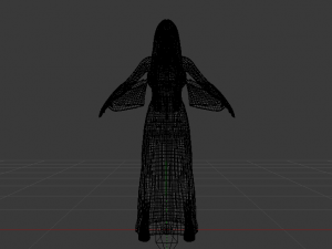 Woman in a Dress 08 3Dモデル
