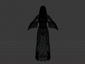Woman in a Dress 08 3Dモデル