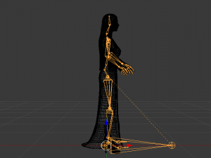 Woman in a Dress 08 3Dモデル