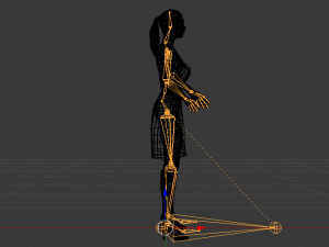 Woman in a Dress 09 3D-Modell