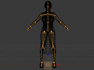 Woman in a Dress 010 Modelo 3D