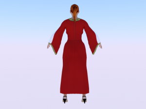 Woman in a Dress 011 3Dモデル