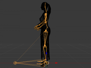 Woman in a Dress 011 3Dモデル