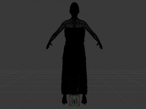 Woman in a Dress 013 Modèle 3D