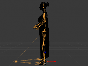 Woman in a Dress 013 Modèle 3D