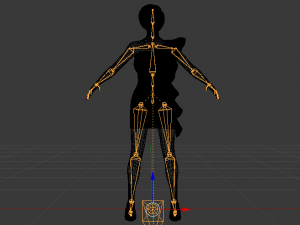 Woman in a Dress 014 Model 3D