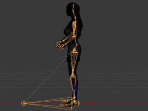 Woman in a Dress 015 3D 모델