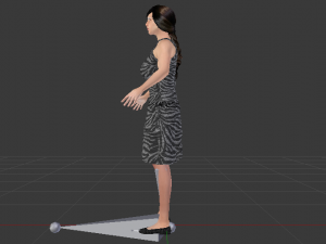 Woman in a Dress 016 3Dモデル