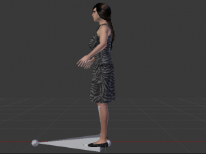 Woman in a Dress 016 3Dモデル