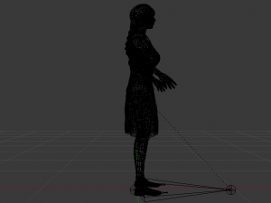 Woman in a Dress 016 3Dモデル