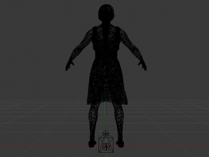 Woman in a Dress 016 3Dモデル