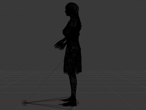 Woman in a Dress 016 3Dモデル
