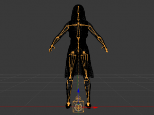 Woman in a Dress 021 3D Model