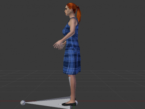 Woman in a Dress 024 3Dモデル