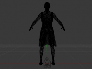 Woman in a Dress 024 3Dモデル