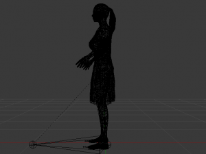 Woman in a Dress 024 3Dモデル