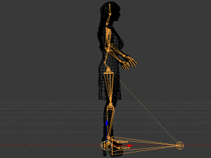 Woman in a Dress 028 Model 3D
