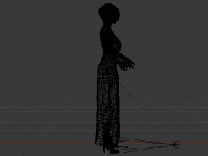 Woman in a Dress 029 3D 模型