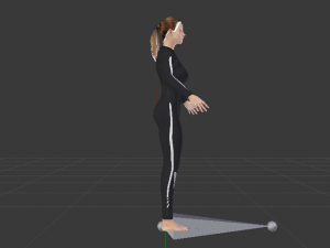 Woman in Wetsuit 3D 模型
