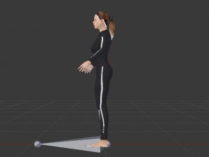 Woman in Wetsuit 3D 模型