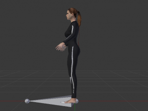 Woman in Wetsuit 3D 模型