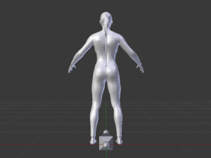 Woman in Wetsuit 3D 模型