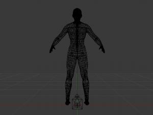 Woman in Wetsuit 3D 模型