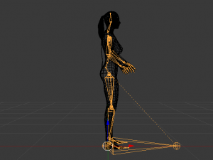 Woman in Wetsuit 3D 模型