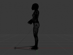 Woman Motorcyclist 3D Модель