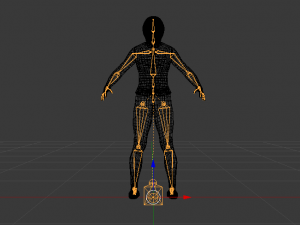Woman Motorcyclist 3D Модель