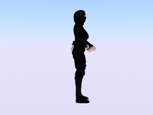Woman Ninja 3Dモデル
