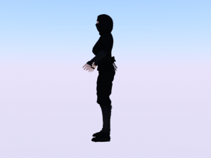 Woman Ninja 3Dモデル