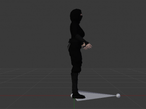 Woman Ninja 3Dモデル