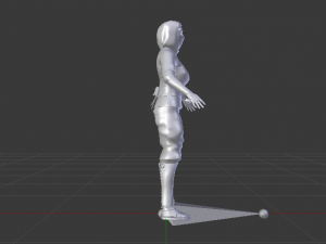 Woman Ninja 3Dモデル