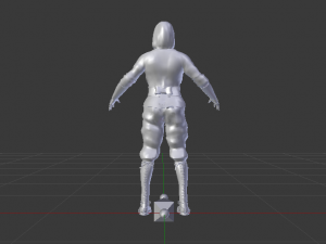Woman Ninja 3Dモデル