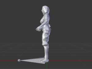 Woman Ninja 3Dモデル