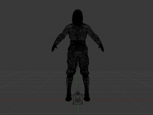 Woman Ninja 3Dモデル