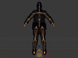 Woman Rescuer 3D Model