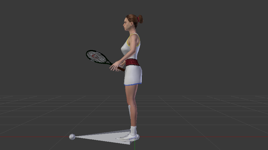 Player texture. Персонажи и теннис. 3d теннис.
