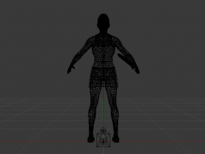 Woman Tennis Player 3D Модель