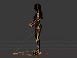 Woman Triathlete 3D Model