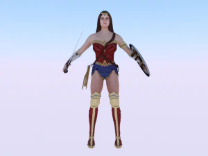 Wonder Woman Modèle 3D