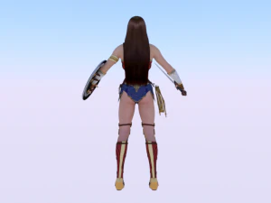 Wonder Woman 3D Model