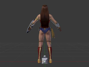 Wonder Woman 3D Model