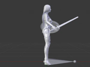 Wonder Woman 3D Model